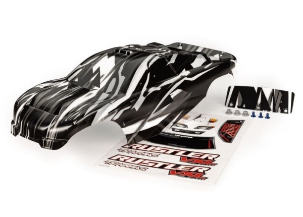 3726L Traxxas Karosserie 2WD Rustler ProGraphix Teillackiert