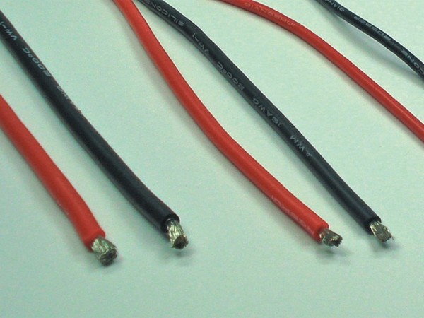 C2874 Pichler Silikon Kabel AWG20 / 1m+1m