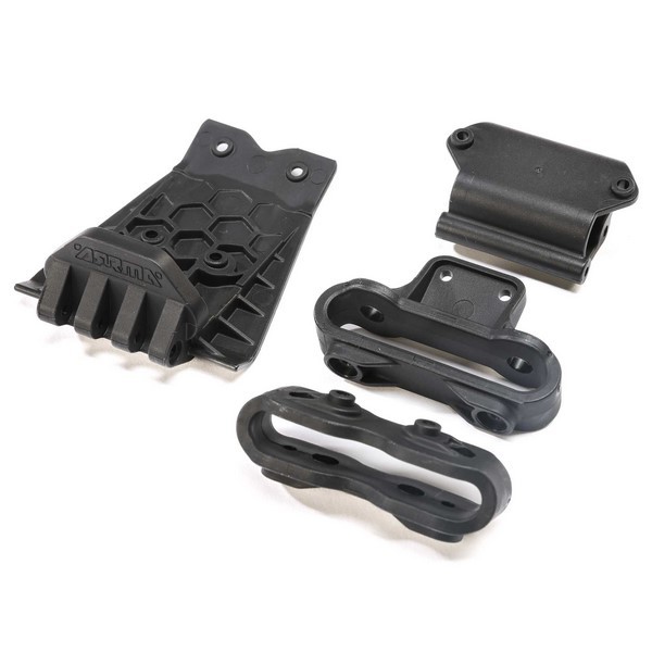 ARA320670 Arrma Lower Skid And Bumper Mount Set