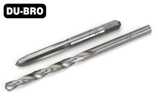 DUB371 2.5mm Gewindebohrer und Bohrer Set (1 Set)