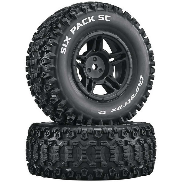 DURATRAX Six Pack SC Räder F/R 1/10 Slash 4x4 12mm