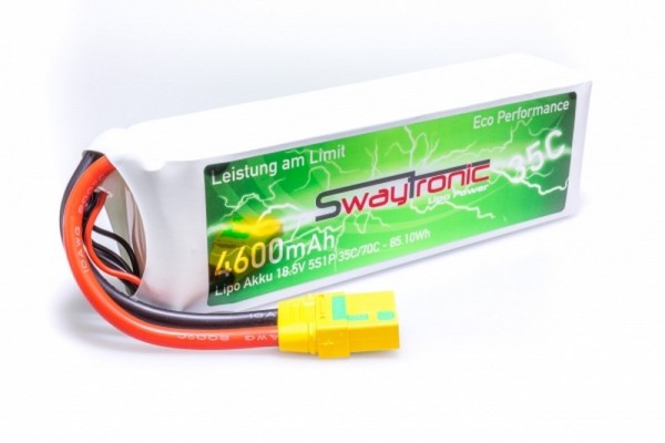 SWAYTRONIC LiPo 5S 18.5V 4500mAh 35C/70C T-Plug