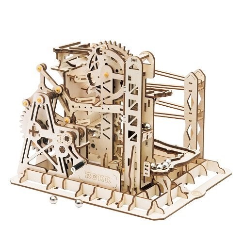 15337 Murmelbahn Lift Coaster Lasercut Holzbausatz