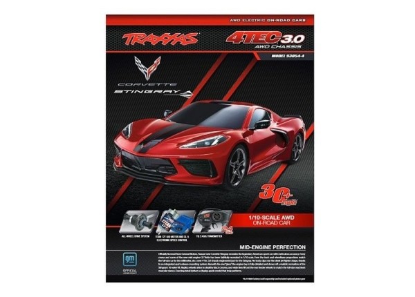 61859 Traxxas DEALER CATALOG, C8 CORVETTE