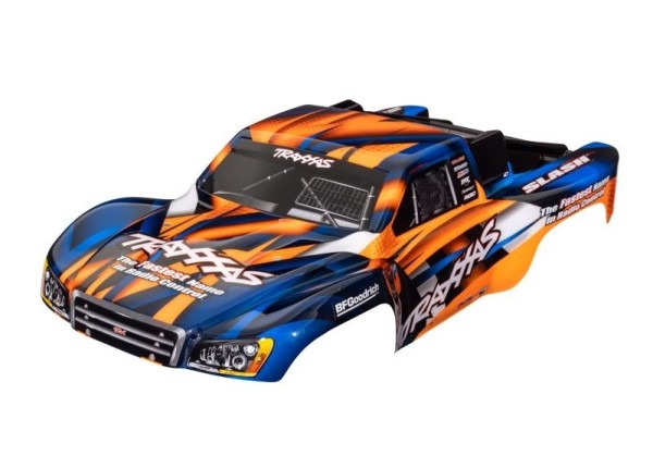 5851T Traxxas Karo Slash 2WD 4x4 Orange/Blau