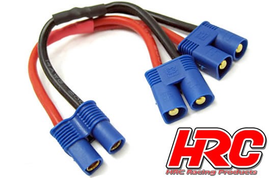 HRC9183A Adapter 2 Akkus in Parallele 14AWG Kabel (Gleiche Akku Spannung = Doppelte Fahrzeit)