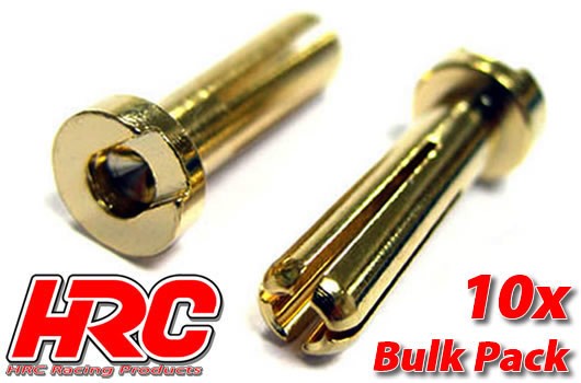 HRC9004LB Stecker Gold TSW Pro Racing 4.0mm männch