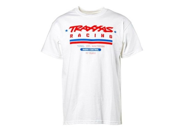 1383-L Traxxas HERITAGE TEE WHITE L