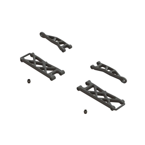 ARA330808 Arrma Rear Suspension Arm Set A - GROM