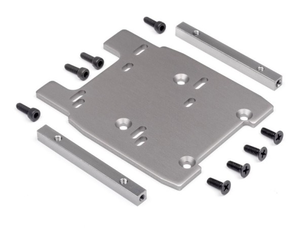 115354 MOTOR PLATE (GRAY/4MM)