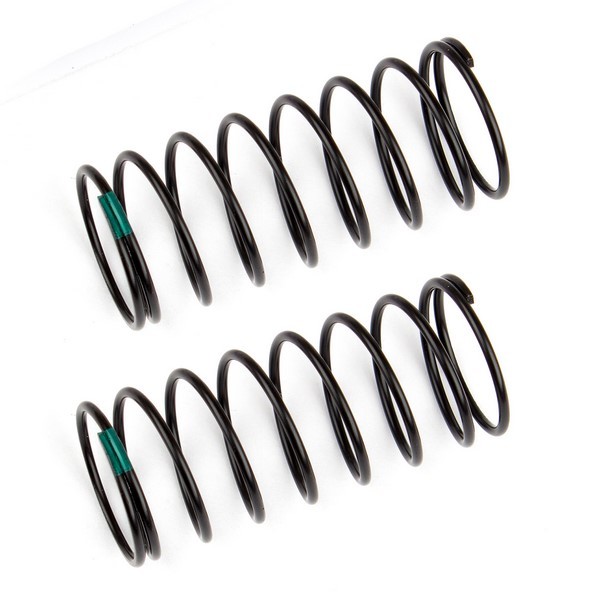 91830 Asso Front Shock Springs, green, 3.10 lb in,