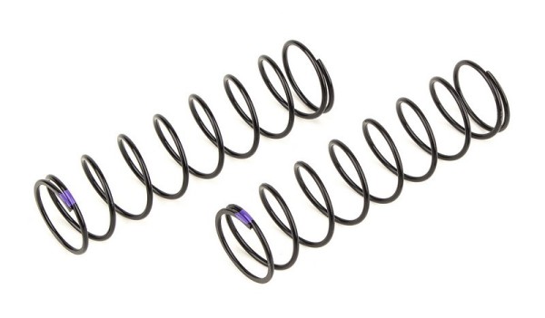 Team Associated Rear Springs V2 purple 5.1 lb/in