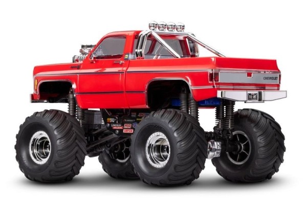 Traxxas TRX-4MT K10 Chevrolet 1/18 Mini Monstertruck 4WD RTR Rot