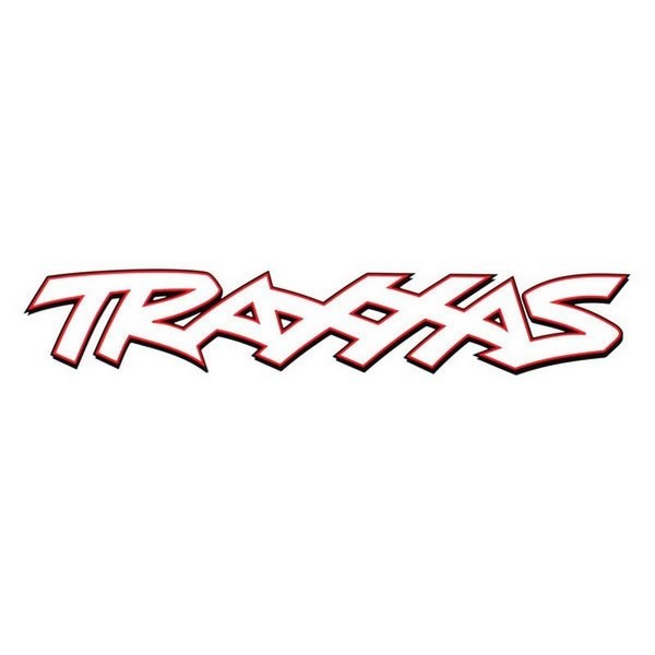 61664 Traxxas 18' WHITE VINYL STICKER