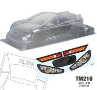 TeamC 1/10 JP BODY Karosserie Radstand 210mm M-CHASSIS