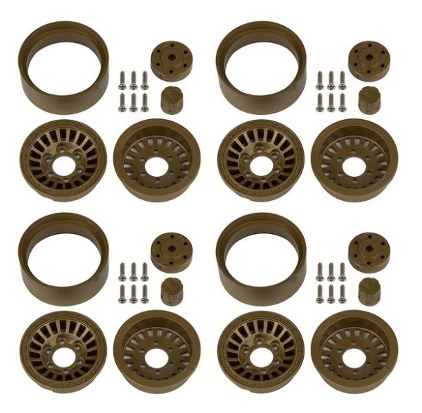 Element RC Enduro Urbine Wheels 1.55" bronze color