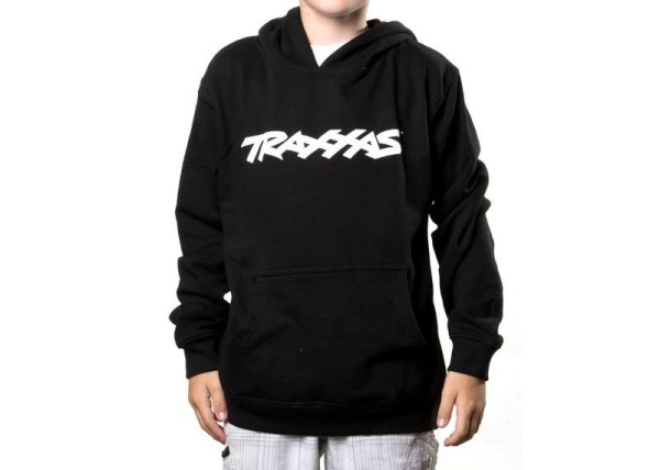 1397-L Traxxas LOGO HOODIE BLACK YL