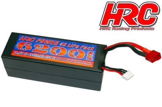 HRC04462D Akku LiPo 4S 14.8V 6200mAh 65C T-Plug