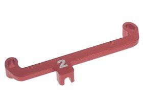 AWD-10/2 Front Toe In / Out Linkage 2 Degree Mini-