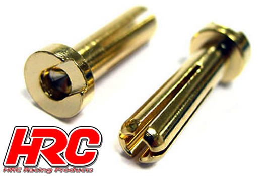 HRC9004L Stecker Gold TSW Pro Racing 4.0mm männche
