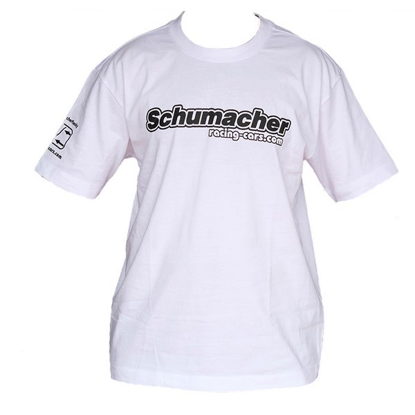 G1001XL Schumacher "Mono" T-Shirt White - XL