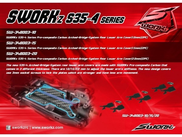 SW34800310 SWORKz Pro Composite Versteifung 1,0mm