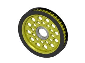 3RAC-3PY/41 Aluminum Diff Pulley Gear T41