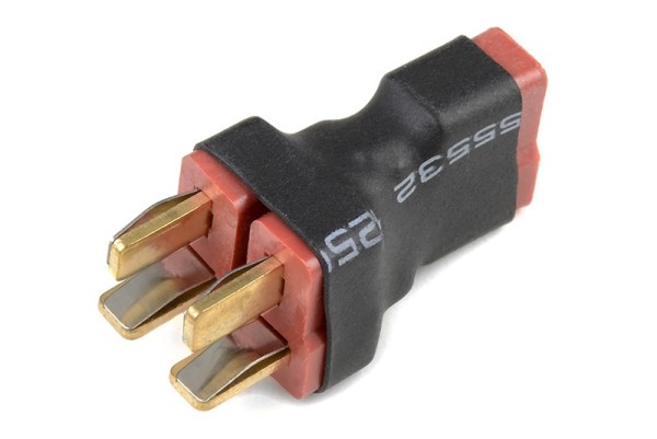 GF1322-011 Gforce Power Y-Connector Parallel Dean T-Plug (Gleiche Akku Spannung = Doppelte Fahrzeit)