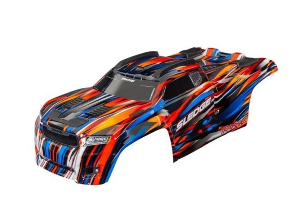 9511-ORNG Traxxas Karosserie Sledge Komplett Orange