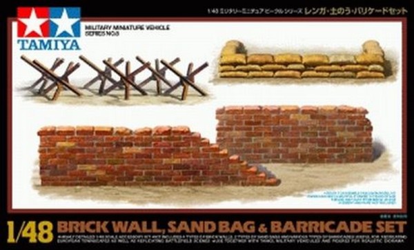 32508 Brickwall/Sandbag/Barricade Set