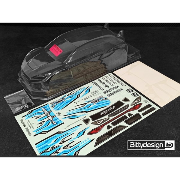 Bittydesign HIBERYA-M Karosserie M-Chassis WB 210-225mm Clear Body