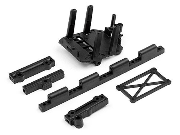 105310 Savage XS - BULKHEAD/ESC MOUNT SET