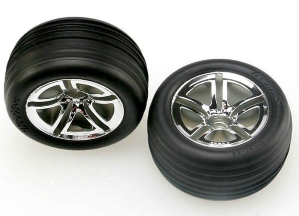 5574R Traxxas Wheels Assembled (2.8)