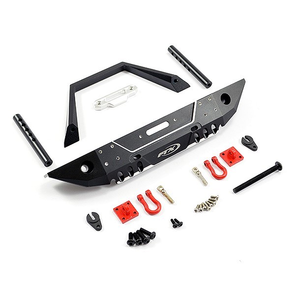 FTX OUTBACK ALUMINIUM FRONT WIDE BULL BUMPER