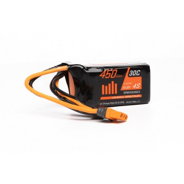 Spektrum Lipo Akku 450mAh 4S 14.8V 30C Smart IC2