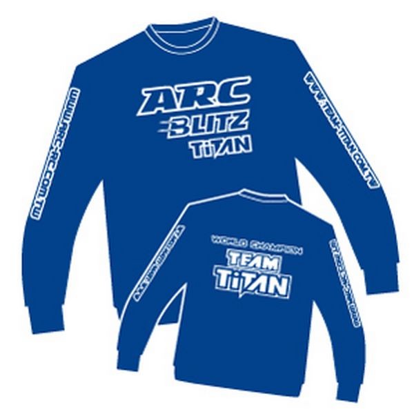 109031 ARC T-Shirt Langarm blau (L)