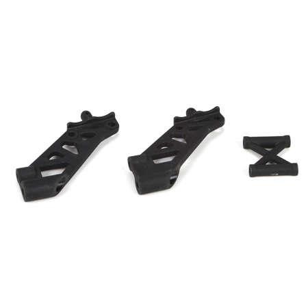 LOSB1908 Wing Mount & Brace Set: Mini 8IGHT