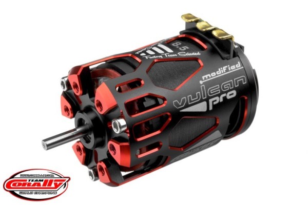 Team Corally - VULCAN PRO Modified - 1/10 Sensored Competition Brushless Motor - 8.5 Turns - 4100 KV
