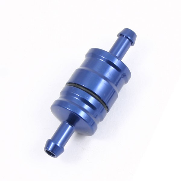 BLUE ALUMINIUM FUEL FILTER