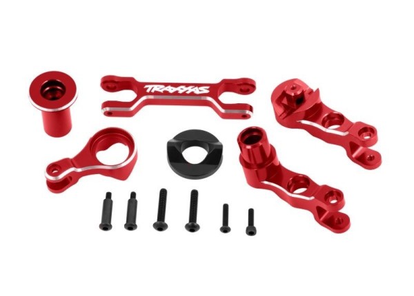 7746-RED Traxxas Servosaver-Umlenkung Alu Rot