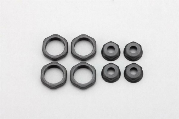 Yokomo Adjust Nut & O-Ring Cap for Plastic Shock