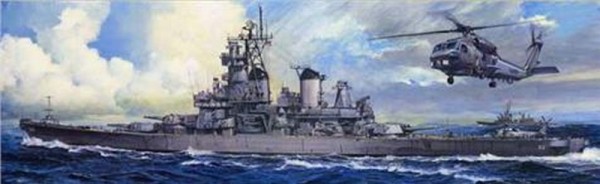 78028 US Battleship BB-62 New Jersey w/Details