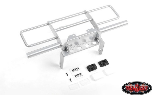 RC4WD Oxer Steel Front Winch Bumper w/ IPF Lights