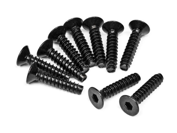 94632 TP. FLAT HEAD SCREW M4x18mm (HEX SOCKET/10pc