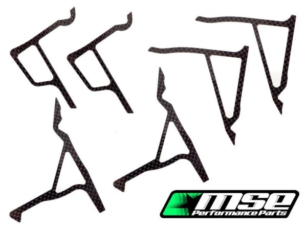 Mugen Body Stiffener (center, front, rear) 2.0mm C