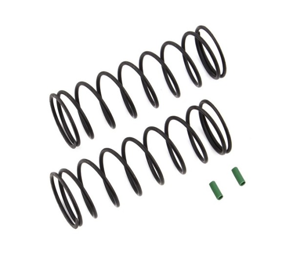 81222 Asso Front Springs V2 green 4.9 L70 9.5 T