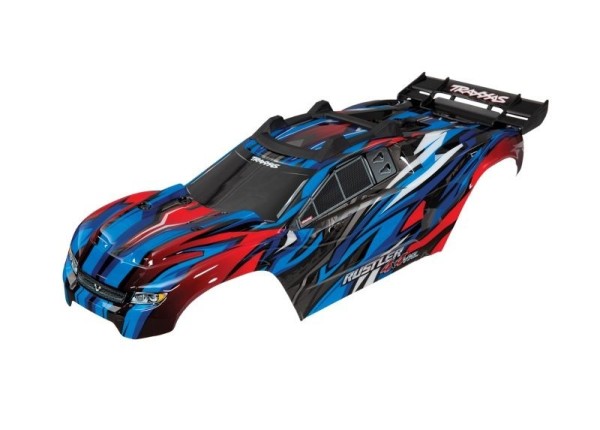 6717A Traxxas Karosserie Rustler 4x4 VXL blau