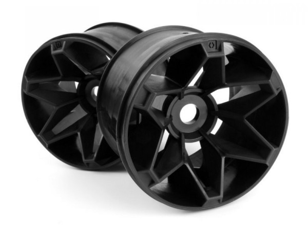 160147 HPI Racing Havok Wheel Black (3.8inx71mm/2p