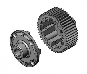 M07-01A 50T Gear Differential Case M07