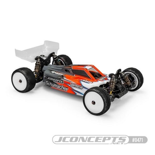 JConcepts S2 - Schumacher Cat L1R Karosserie mit Carpet Turf Heckflügel - light-weight